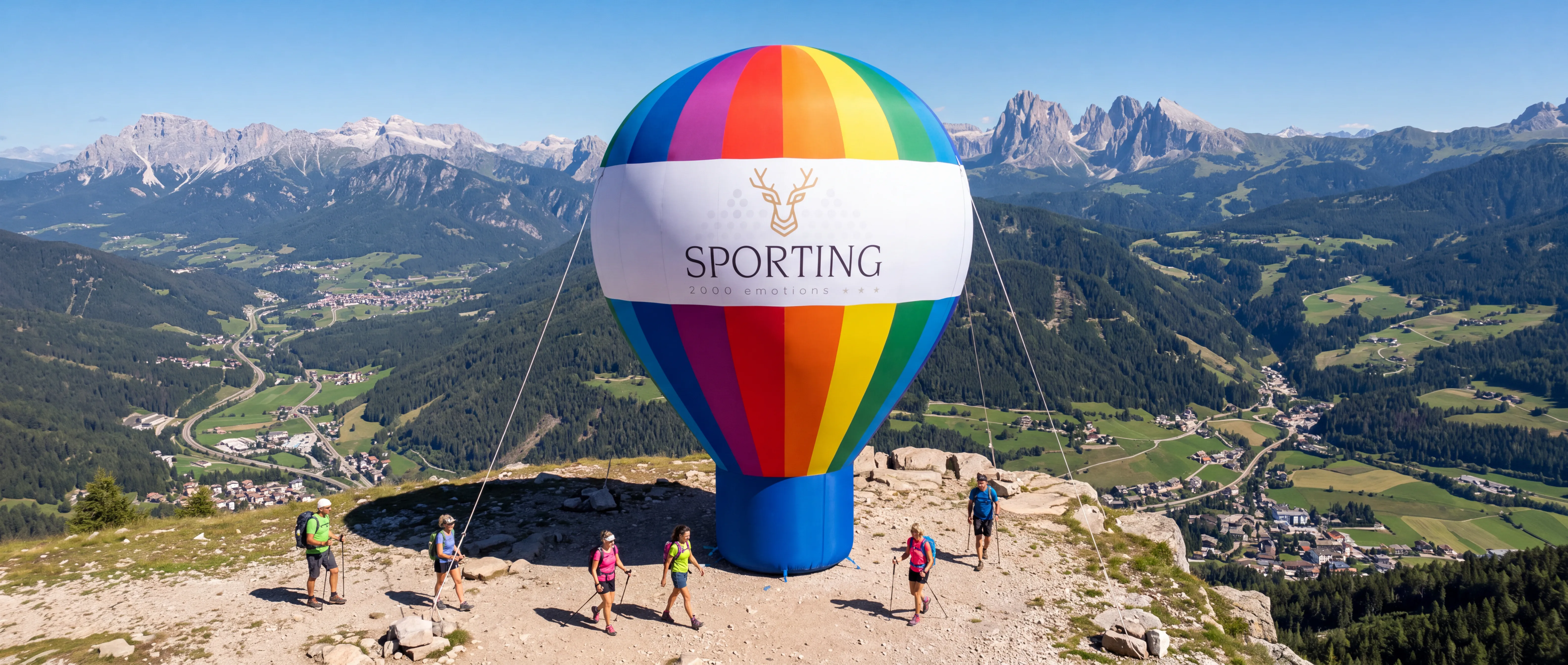 Mongolfiera pubblicitaria — vista 4